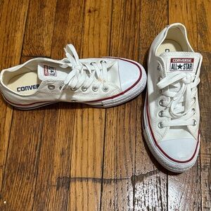 Converse womens Classic White Sneakers